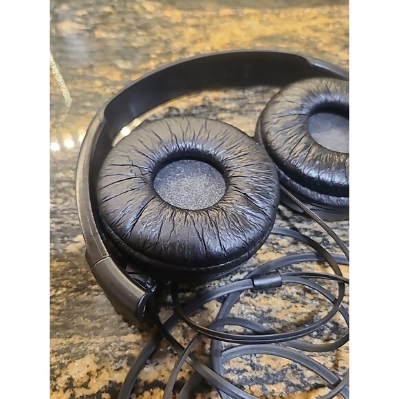 Sony Headphones Konan Minato-ku 1-7-1 Over Ear Black Tested Works Ships From US - Picture 7 of 9